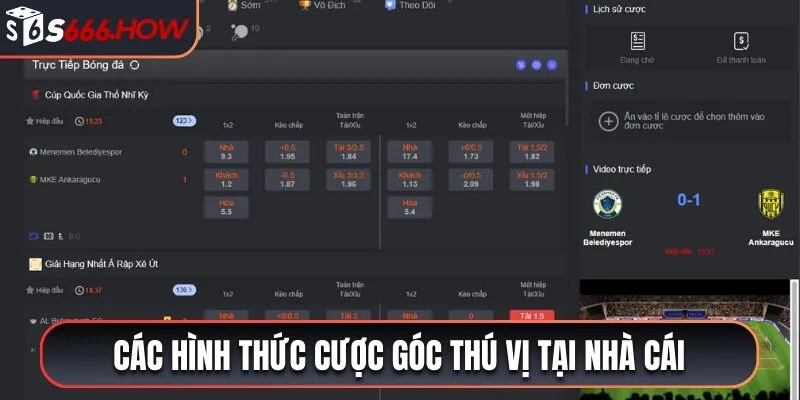 Các hình thức cược Conners được áp dụng tại nhà cái