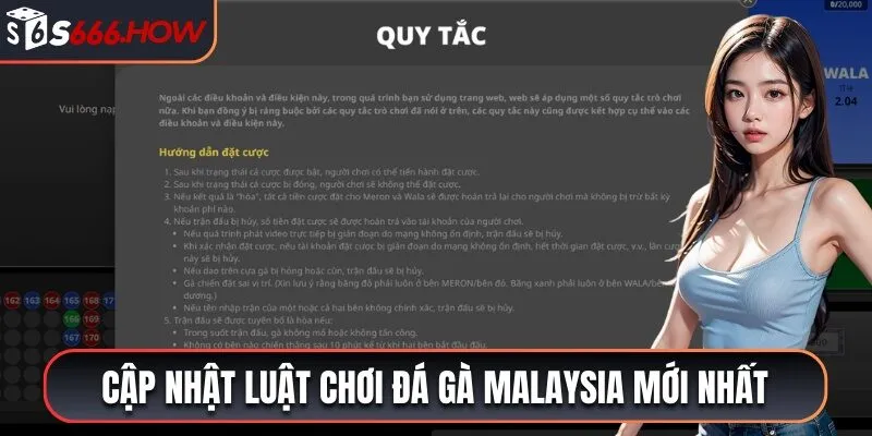 Cập nhật chi tiết luật chơi chọi gà Malaysia mới nhất