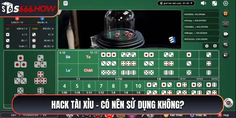 hack tài xỉu