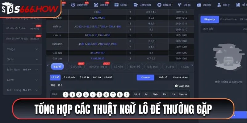 thuật ngữ lô đề